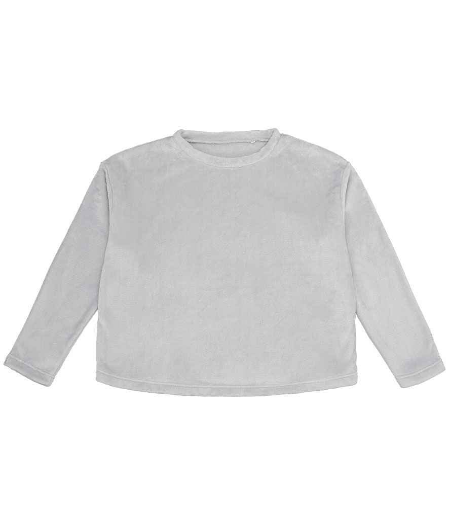 Brand Lab - Ladies Plush Fleece Crew Neck Sweatshirt - Pierre Francis