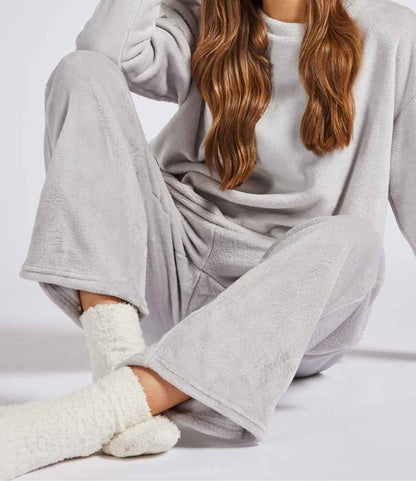 Brand Lab - Ladies Plush Fleece Lounge Trousers - Pierre Francis
