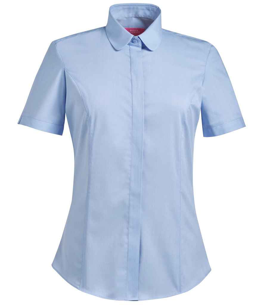 Brook Taverner - Ladies Soave Short Sleeve Poplin Shirt