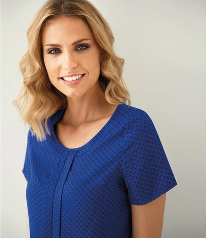 Brook Taverner - Ladies Verona Short Sleeve Shirt - Pierre Francis