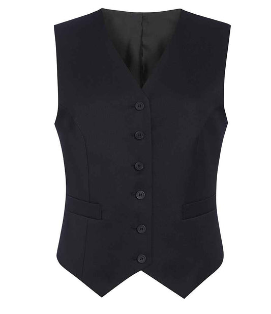 Brook Taverner - Ladies Concept Omega Waistcoat - BK370 BLK 8/R