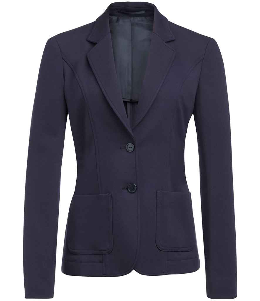 Brook Taverner - Ladies Libra Jersey Jacket - BK506 BLK 8/R