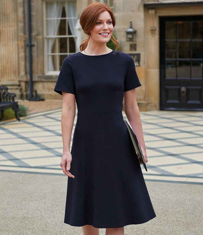Brook Taverner - Ladies Belinda Jersey Dress - BK510 NAV 8/R