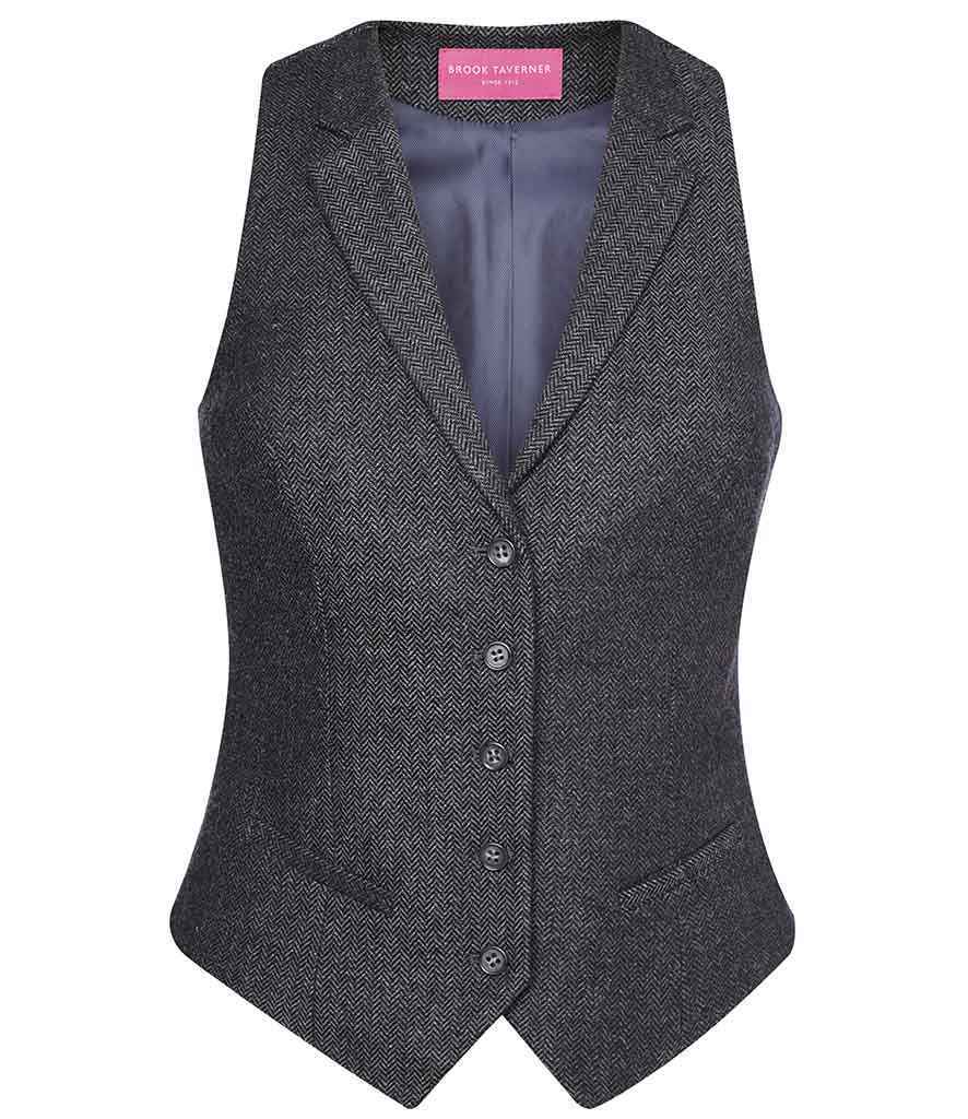 Brook Taverner - Ladies Nashville Waistcoat - BK521 CHH XS