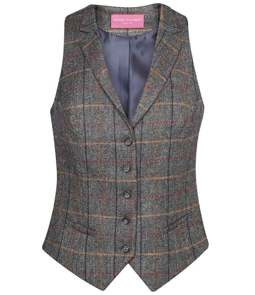Brook Taverner - Ladies Nashville Waistcoat - BK521 CHH XS