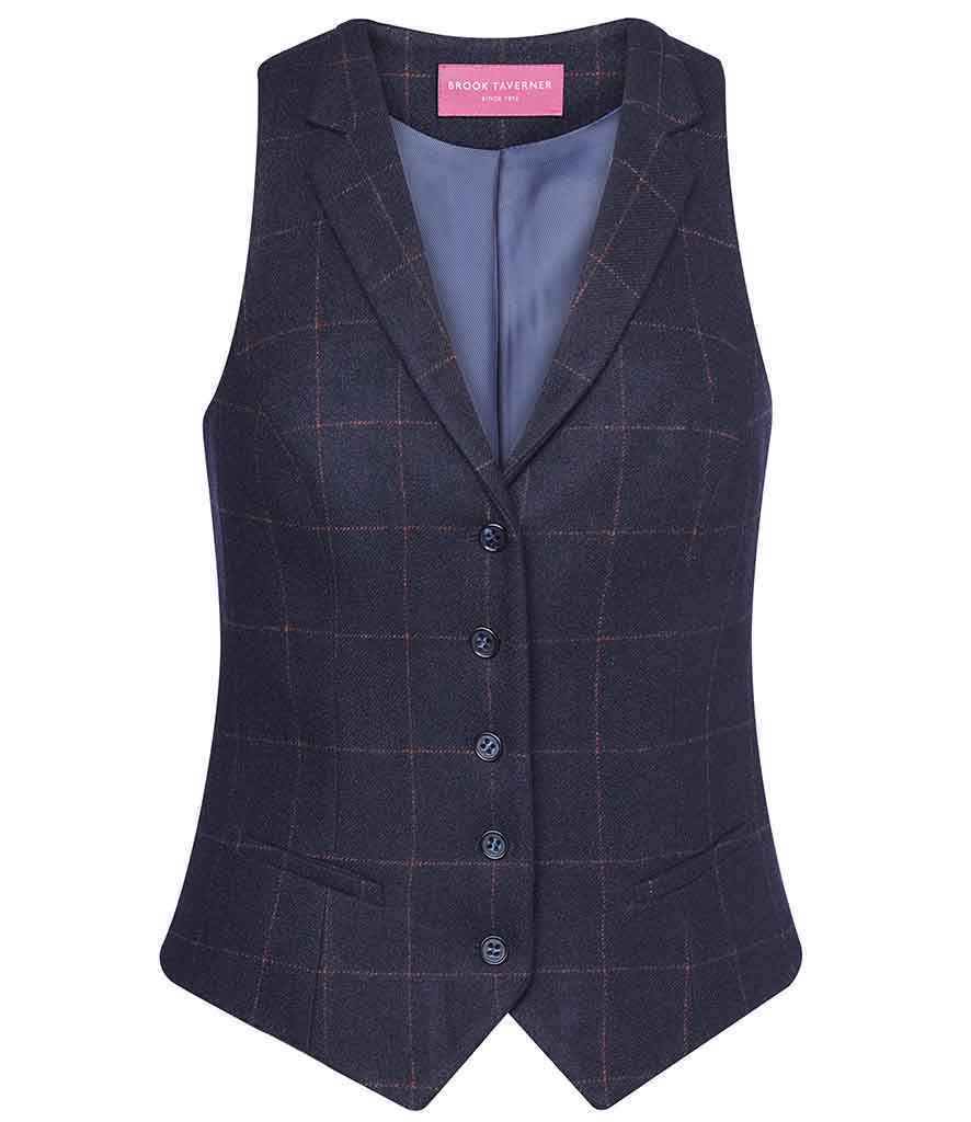 Brook Taverner - Ladies Nashville Waistcoat - BK521 CHH XS