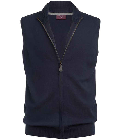 Brook Taverner - Lincoln Knitted Zip Gilet - BK557 NAV S