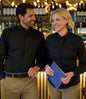 Brook Taverner - Volterra Long Sleeve Grandad Collar Shirt - Pierre Francis