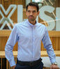Brook Taverner - Volterra Long Sleeve Grandad Collar Shirt - Pierre Francis