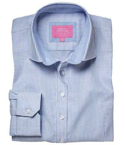 Brook Taverner - Ladies Mirabel Long Sleeve Stretch Oxford Shirt