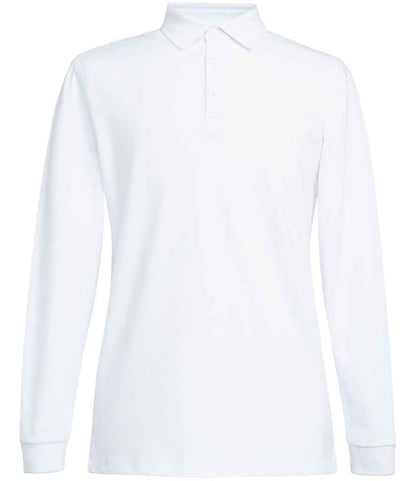 Brook Taverner - Frederick Long Sleeve Polo Shirt - BK615 BLK S