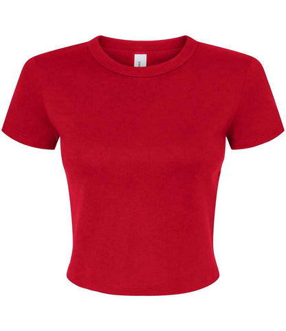 Bella - Ladies Micro Rib Baby T-Shirt - BL1010 SPI XS
