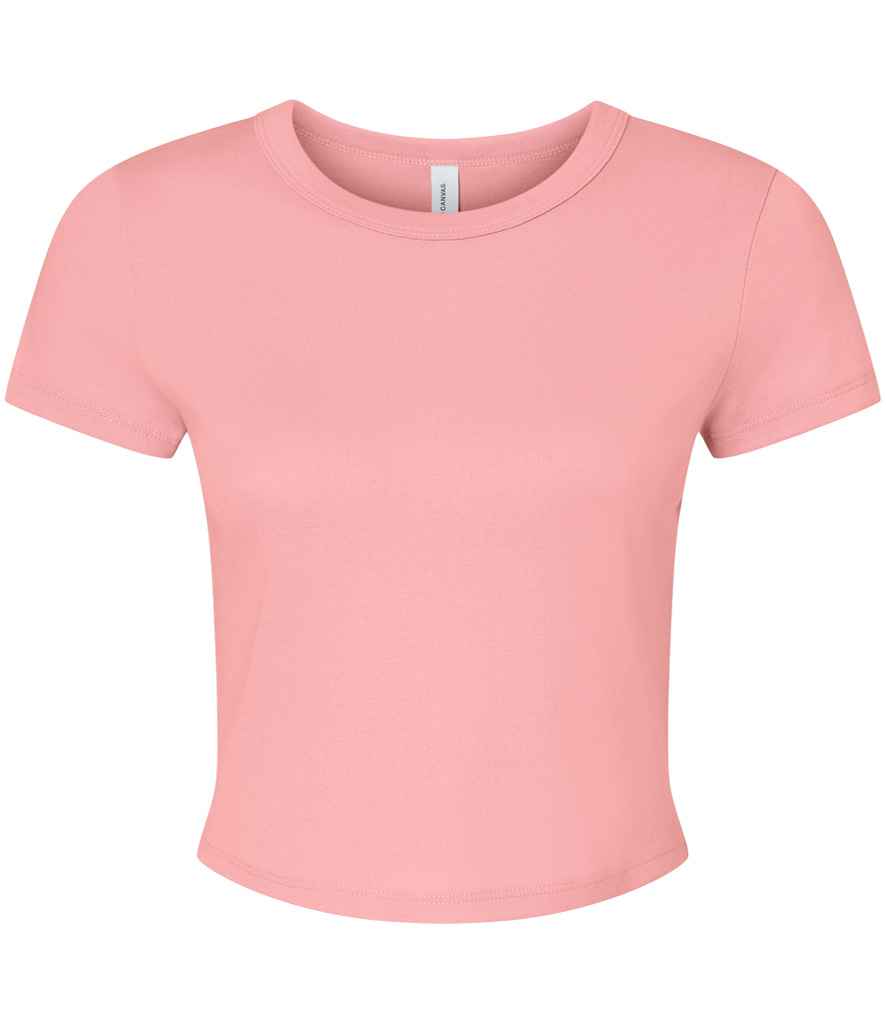 Bella - Ladies Micro Rib Baby T-Shirt