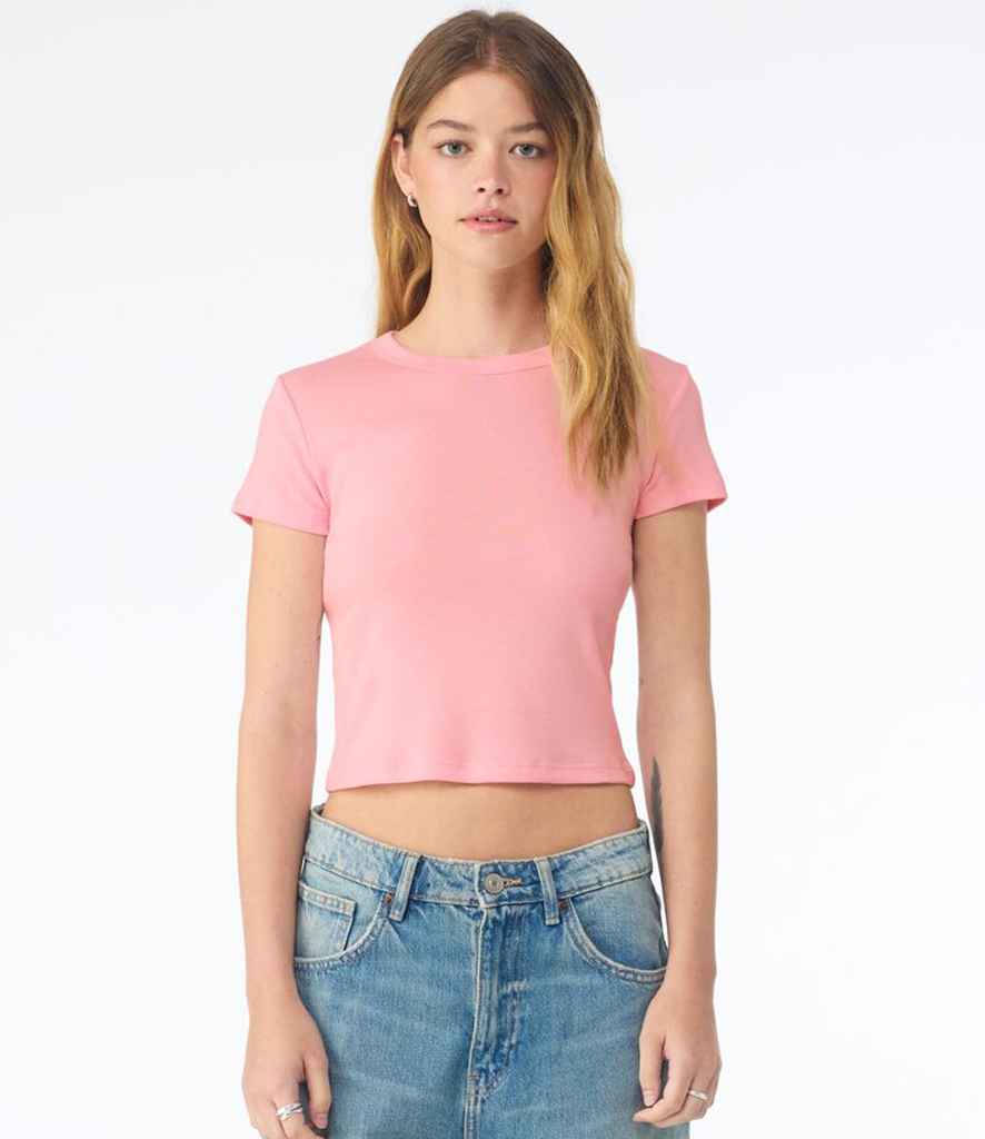 Bella - Ladies Micro Rib Baby T-Shirt - BL1010 SPI XS