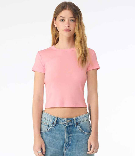 Bella - Ladies Micro Rib Baby T-Shirt - BL1010 SPI XS