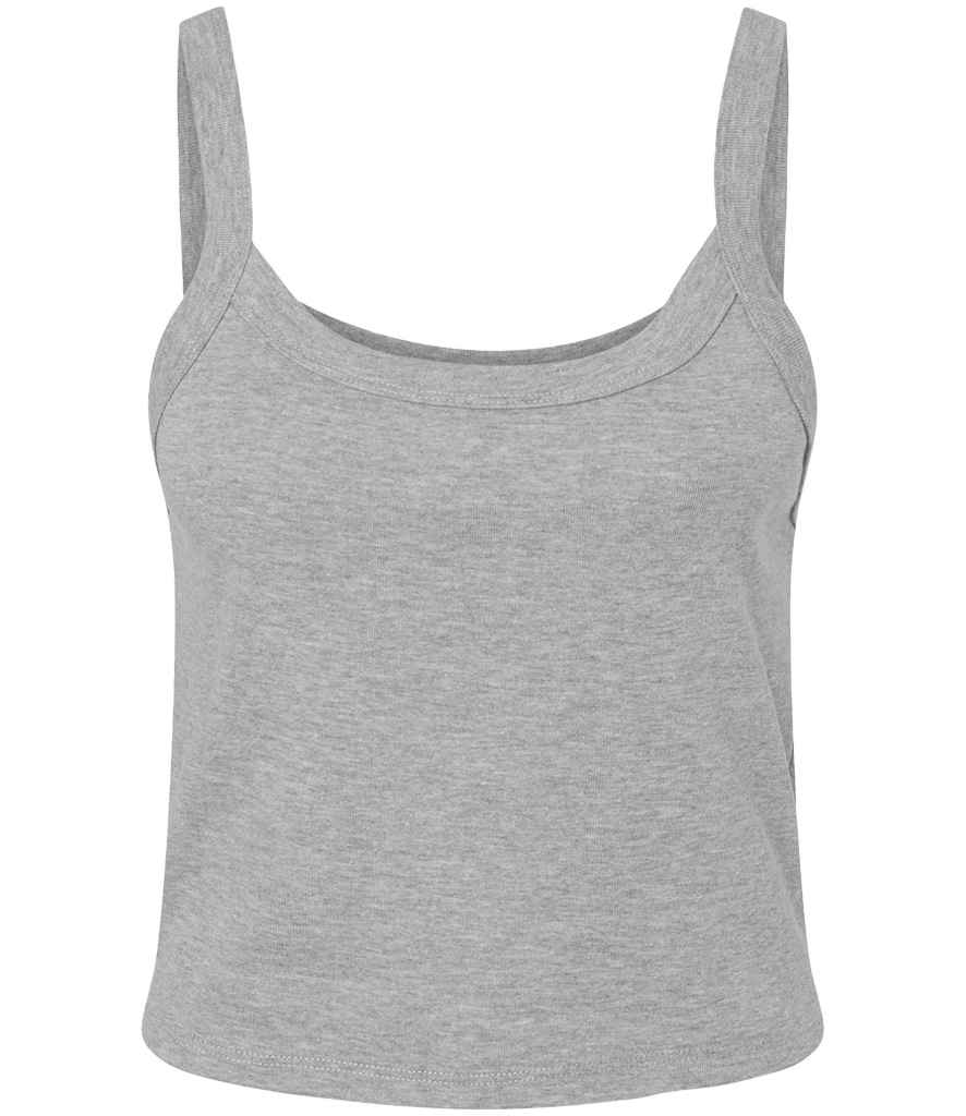 Bella - Ladies Micro Rib Spaghetti Strap Tank Top - BL1012 SOB XS
