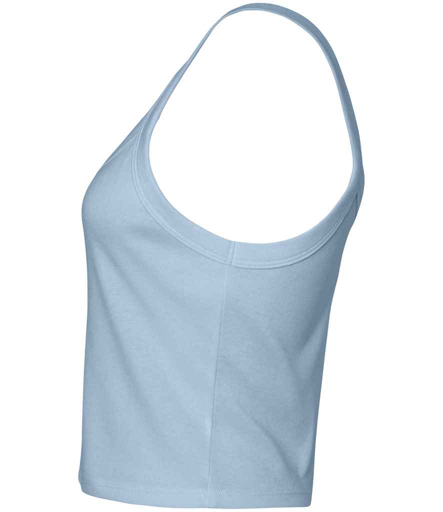 Bella - Ladies Micro Rib Spaghetti Strap Tank Top - Pierre Francis