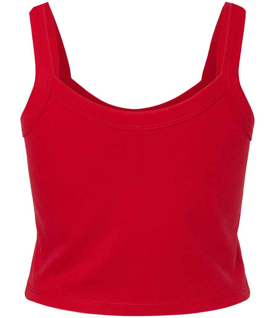 Bella - Ladies Micro Rib Spaghetti Strap Tank Top - Pierre Francis