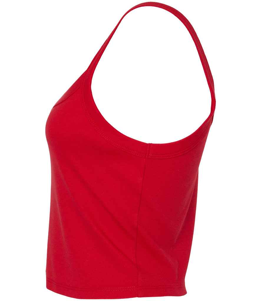 Bella - Ladies Micro Rib Spaghetti Strap Tank Top - Pierre Francis