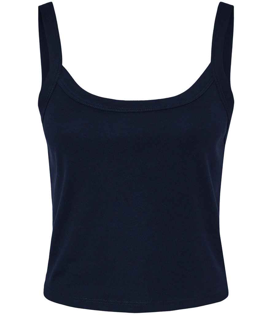 Bella - Ladies Micro Rib Spaghetti Strap Tank Top - BL1012 SOB XS