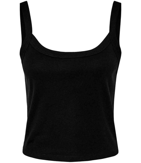 Bella - Ladies Micro Rib Spaghetti Strap Tank Top - Pierre Francis