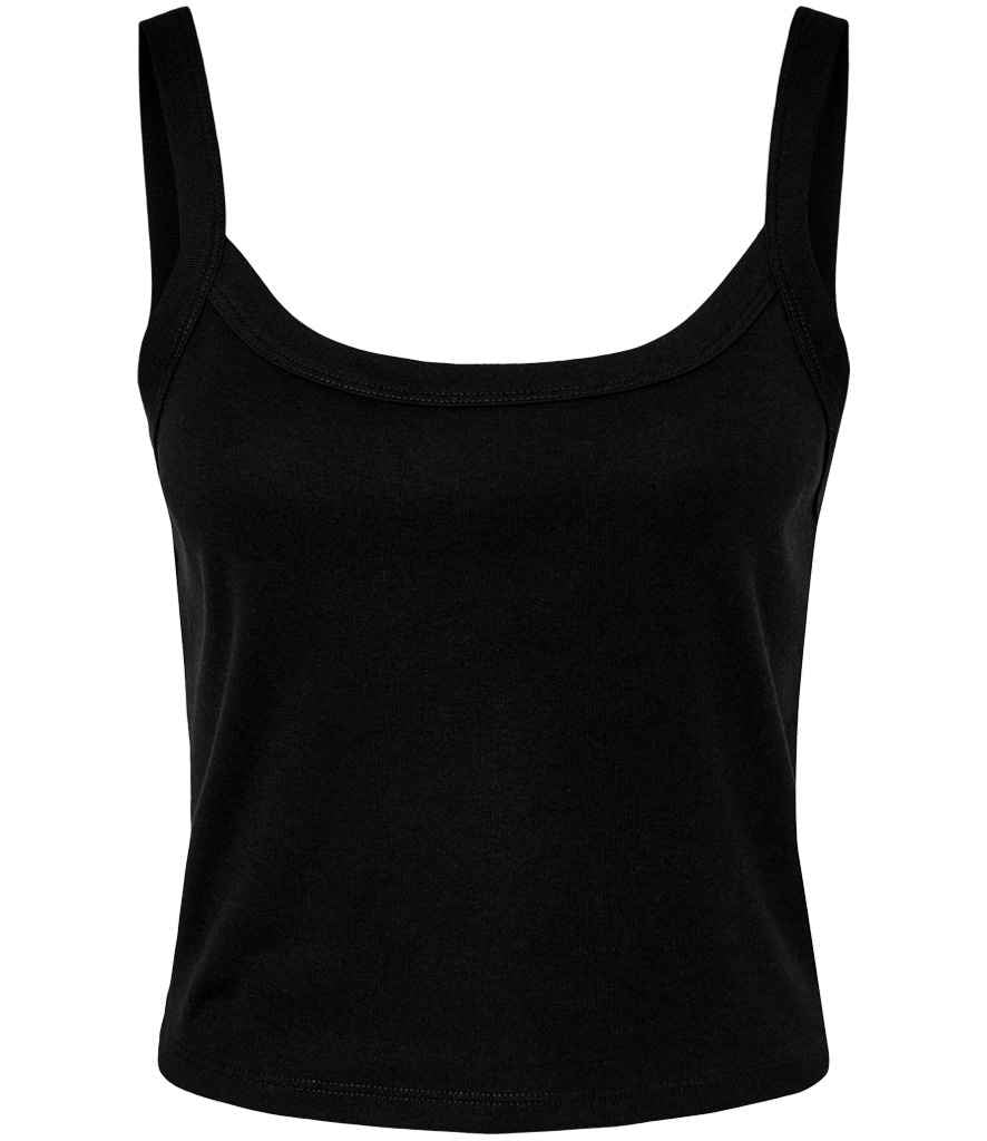 Bella - Ladies Micro Rib Spaghetti Strap Tank Top