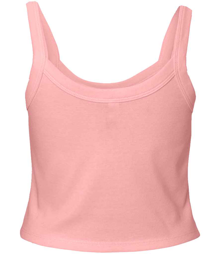 Bella - Ladies Micro Rib Spaghetti Strap Tank Top - Pierre Francis