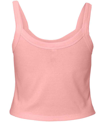 Bella - Ladies Micro Rib Spaghetti Strap Tank Top - Pierre Francis