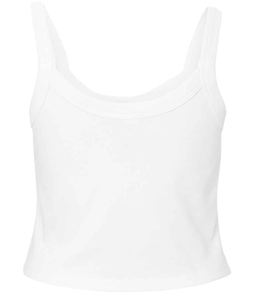 Bella - Ladies Micro Rib Spaghetti Strap Tank Top - Pierre Francis