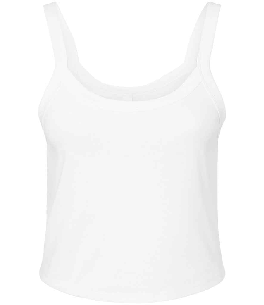 Bella - Ladies Micro Rib Spaghetti Strap Tank Top - BL1012 SOB XS