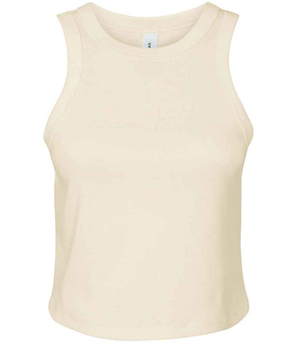 Bella - Ladies Micro Rib Racer Tank Top - BL1019 SWH XS
