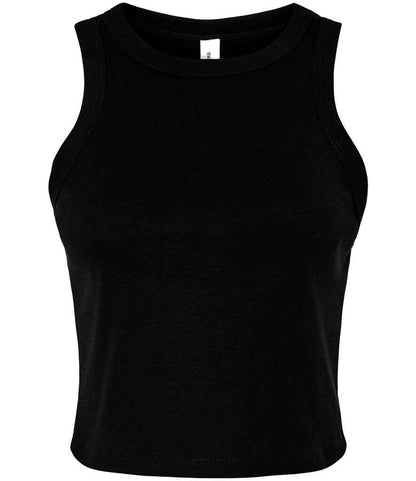 Bella - Ladies Micro Rib Racer Tank Top - BL1019 SWH XS