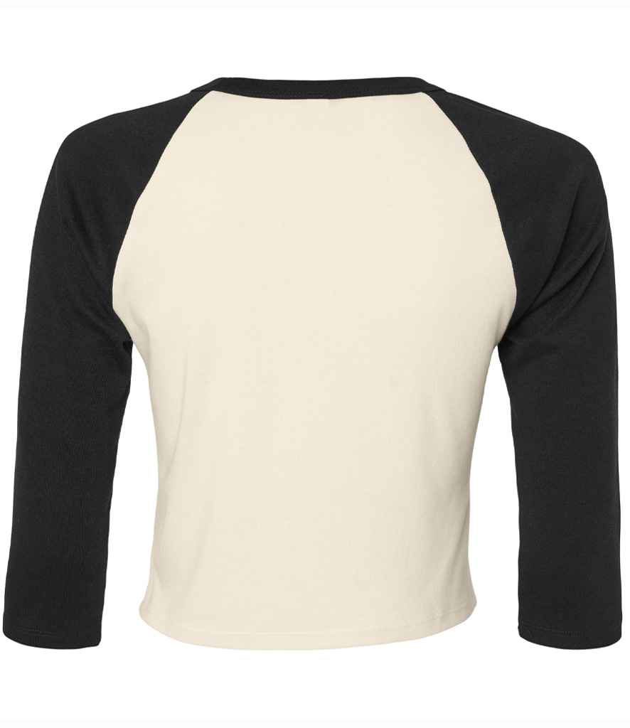 Bella - Ladies Micro Rib 3/4 Raglan Baby T-Shirt - Pierre Francis