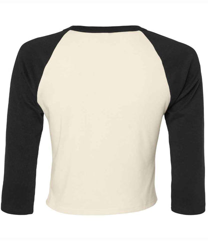 Bella - Ladies Micro Rib 3/4 Raglan Baby T-Shirt - Pierre Francis