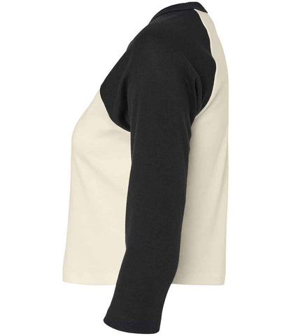 Bella - Ladies Micro Rib 3/4 Raglan Baby T-Shirt - Pierre Francis