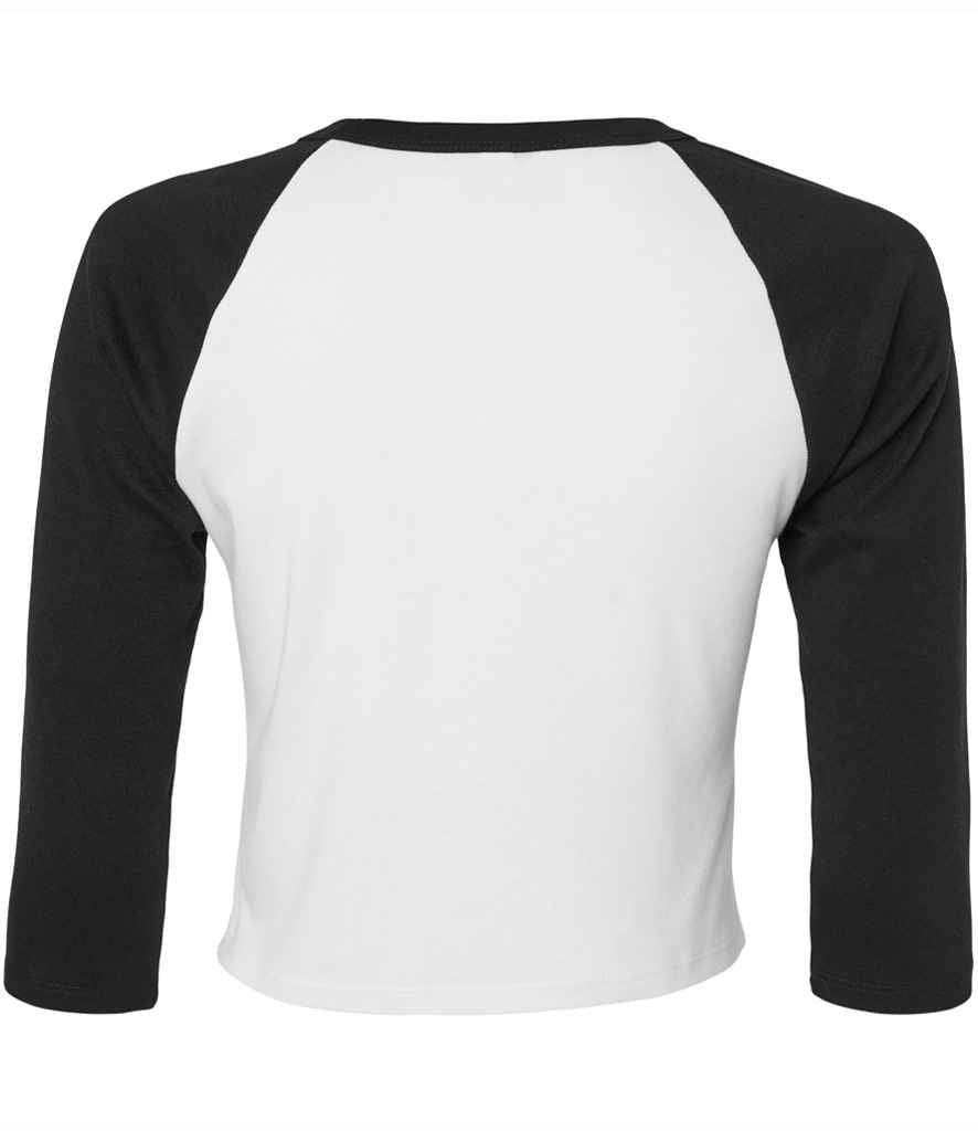 Bella - Ladies Micro Rib 3/4 Raglan Baby T-Shirt - Pierre Francis