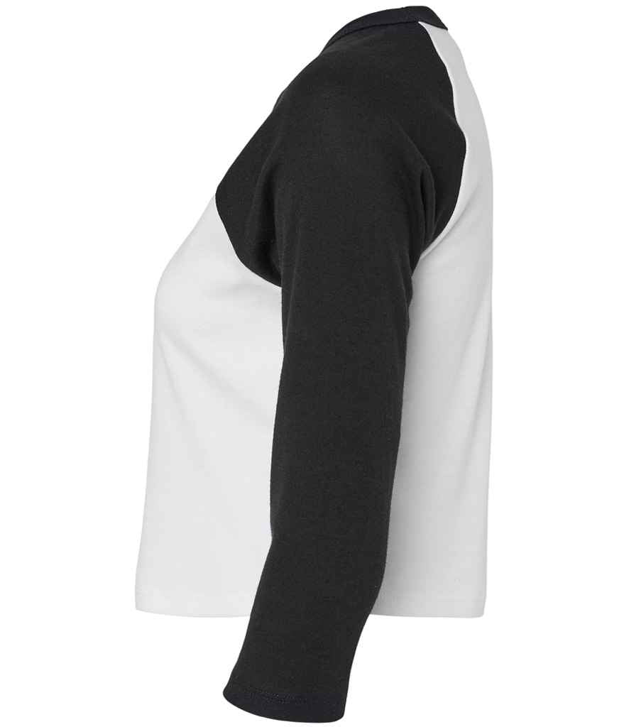 Bella - Ladies Micro Rib 3/4 Raglan Baby T-Shirt - Pierre Francis