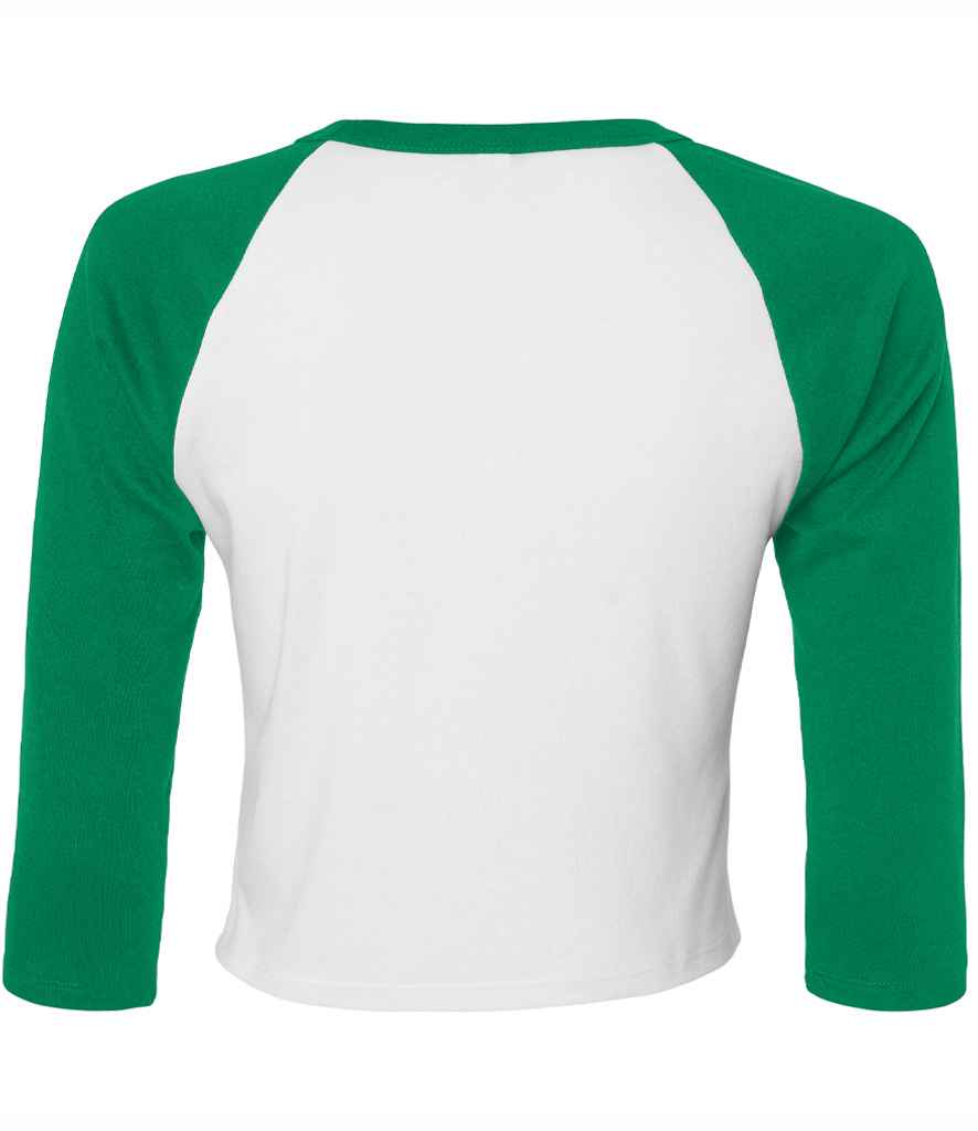 Bella - Ladies Micro Rib 3/4 Raglan Baby T-Shirt - Pierre Francis