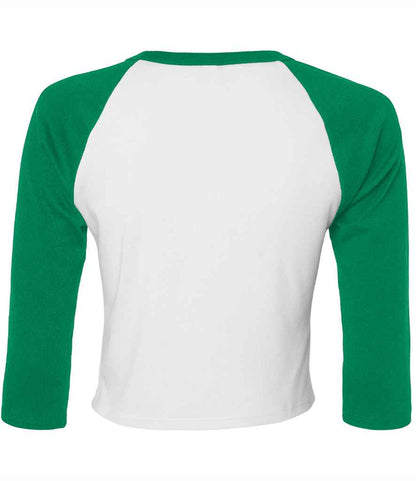 Bella - Ladies Micro Rib 3/4 Raglan Baby T-Shirt - Pierre Francis