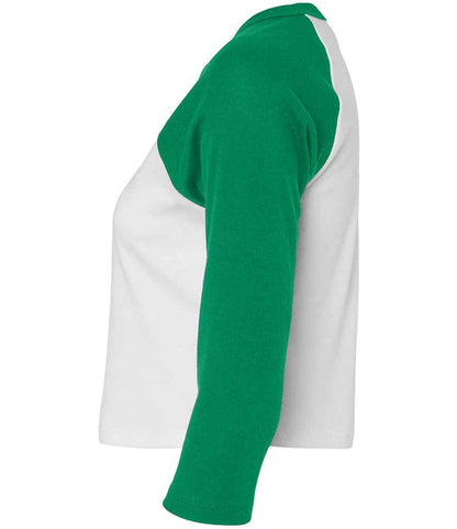 Bella - Ladies Micro Rib 3/4 Raglan Baby T-Shirt - Pierre Francis