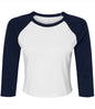 Bella - Ladies Micro Rib 3/4 Raglan Baby T-Shirt - Pierre Francis