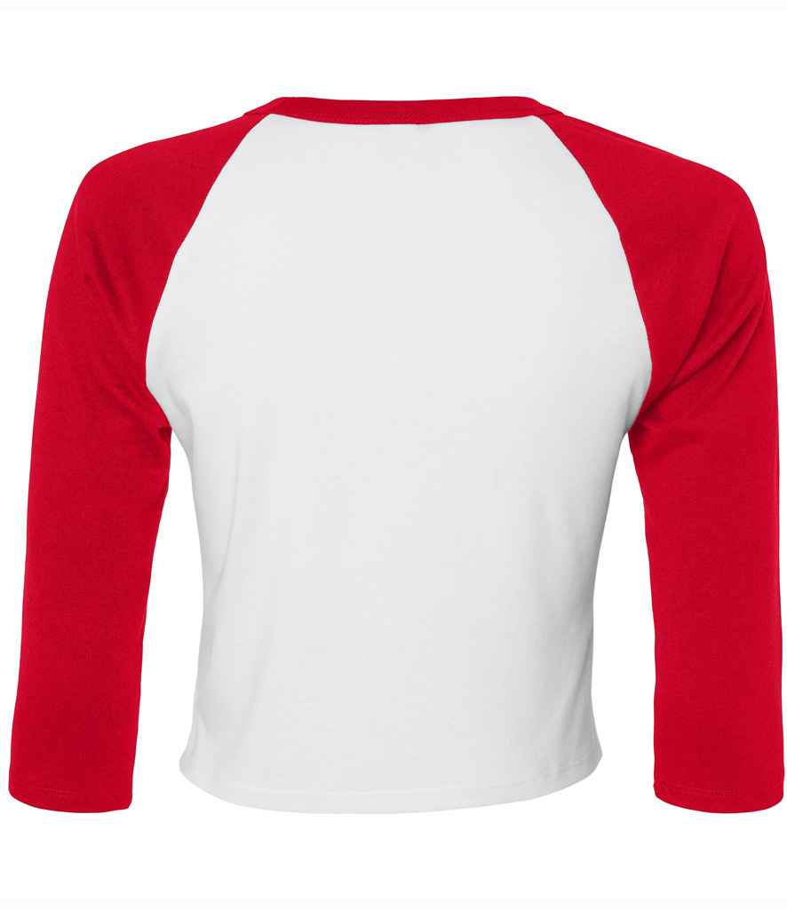 Bella - Ladies Micro Rib 3/4 Raglan Baby T-Shirt - Pierre Francis