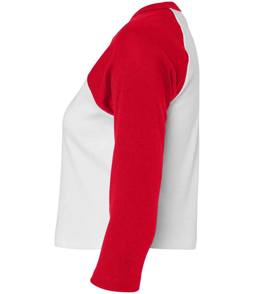 Bella - Ladies Micro Rib 3/4 Raglan Baby T-Shirt - Pierre Francis