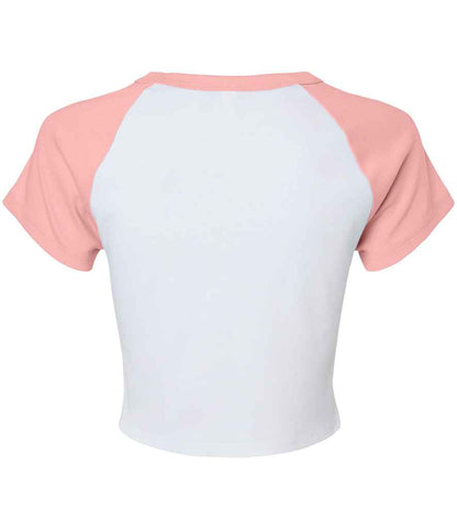 Bella - Ladies Micro Rib Raglan Baby T-Shirt - Pierre Francis