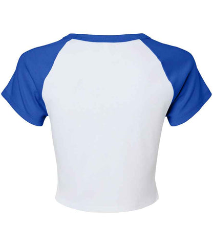 Bella - Ladies Micro Rib Raglan Baby T-Shirt - Pierre Francis