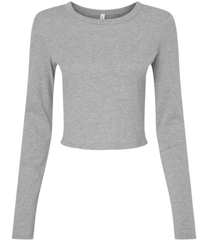 Bella - Micro Rib Long Sleeve Baby T-Shirt - BL1501 SNT XS