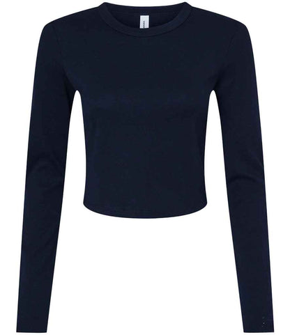 Bella - Micro Rib Long Sleeve Baby T-Shirt - BL1501 SNT XS