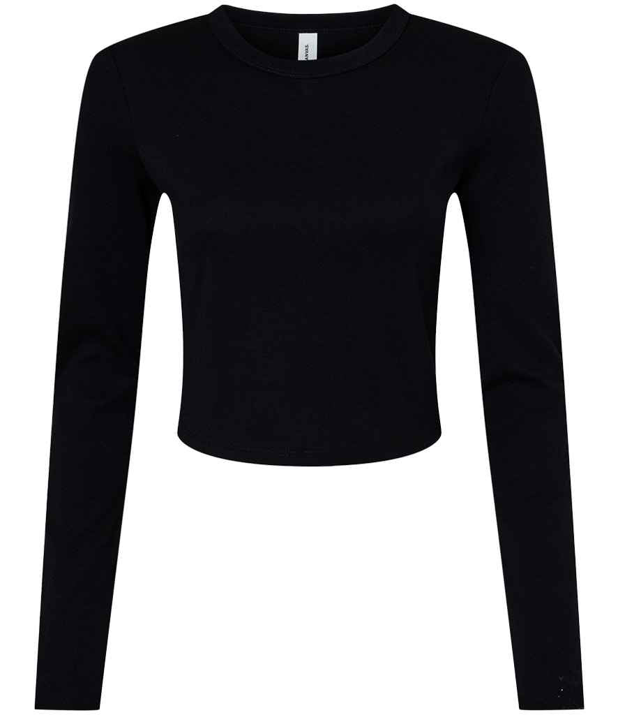 Bella - Micro Rib Long Sleeve Baby T-Shirt - BL1501 SNT XS