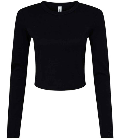 Bella - Micro Rib Long Sleeve Baby T-Shirt - BL1501 SNT XS