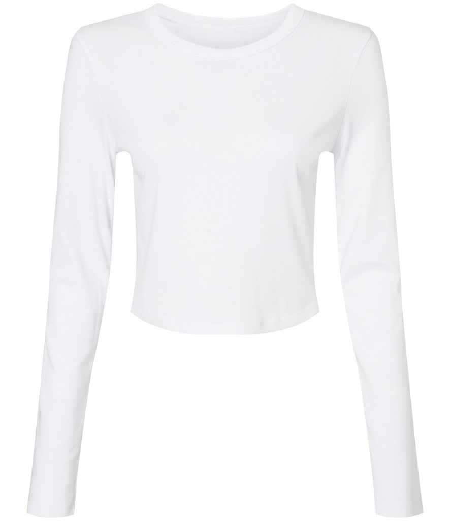 Bella - Micro Rib Long Sleeve Baby T-Shirt - BL1501 SNT XS